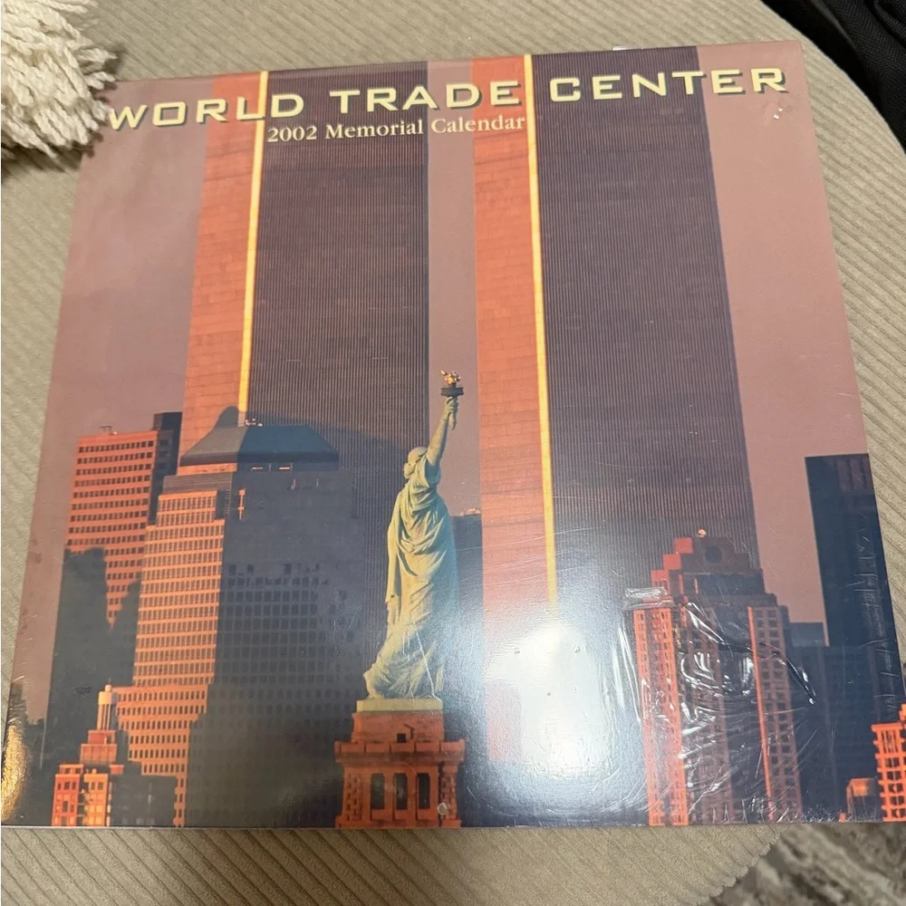 World Trade Center 2002 Memorial Calendar - Brown and Black